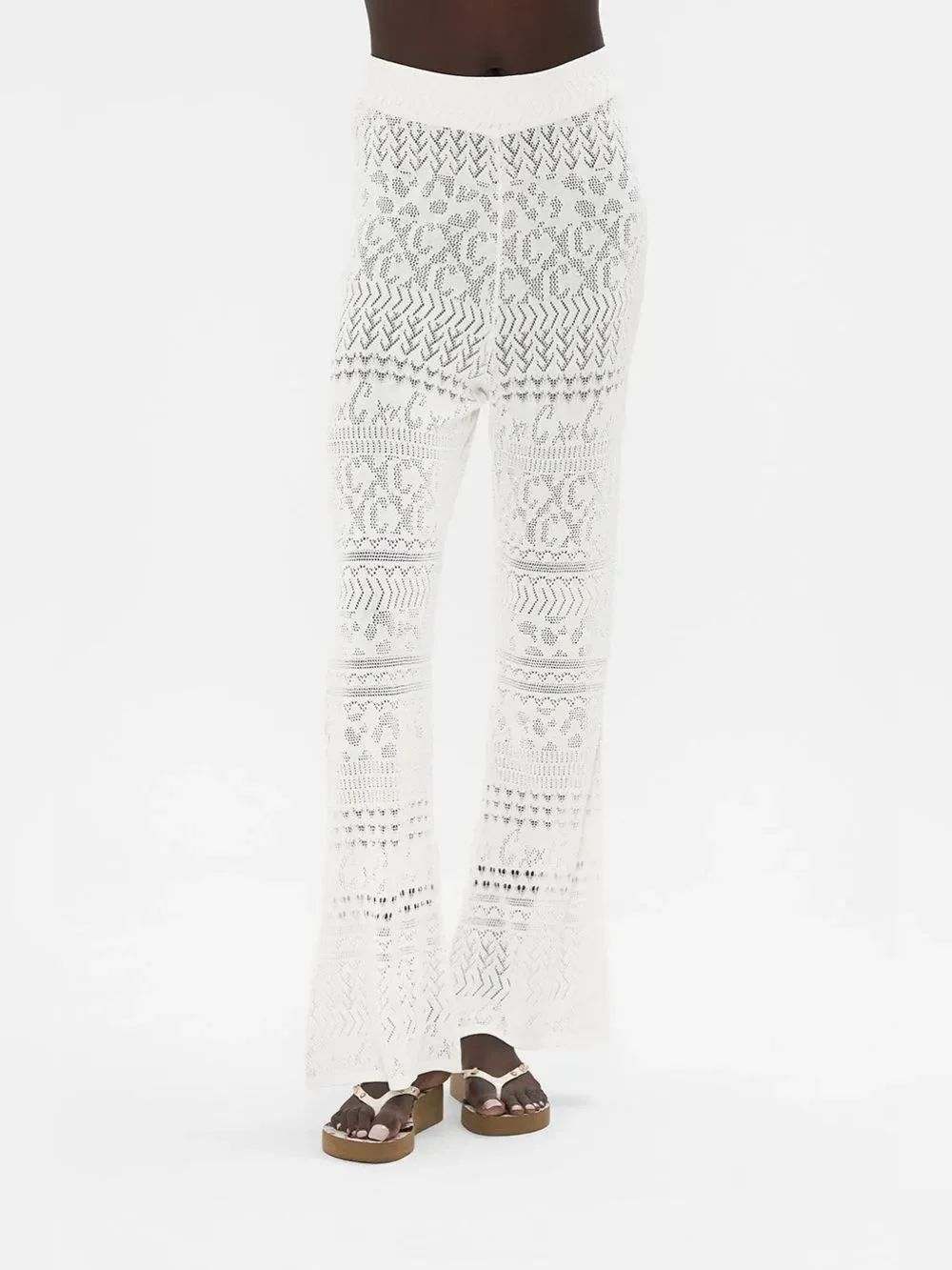 NWT CAMILLA Flared Pointelle Knit Pant
in “Sea Charm” - Picture 6 of 13